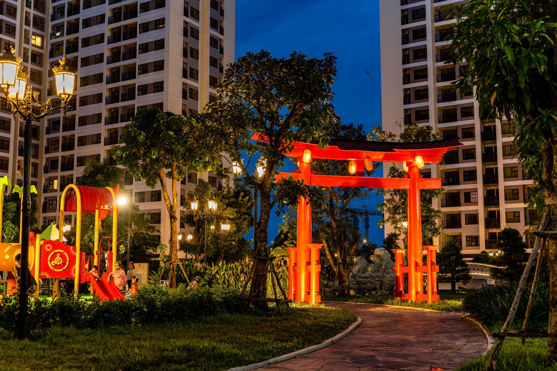Không gian sống xanh trong đại đô thị